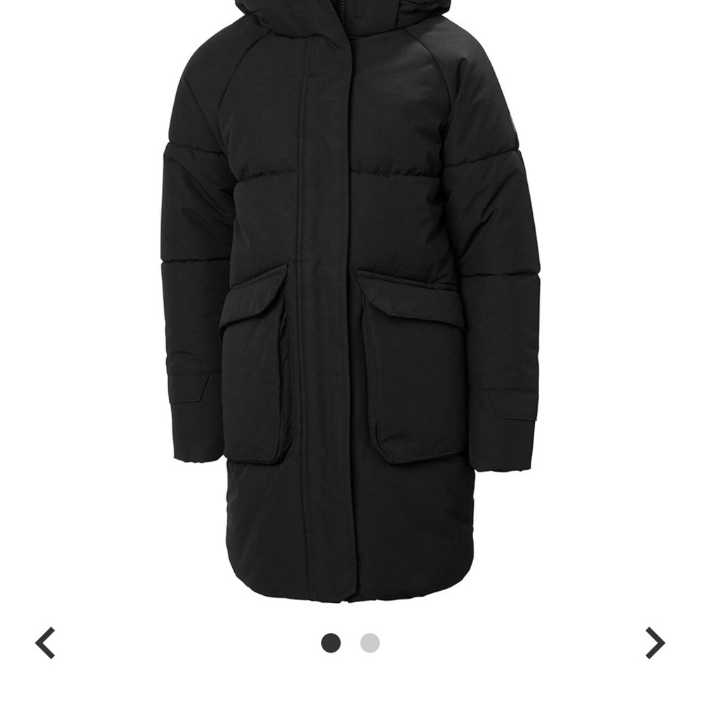 Helly Hansen Kids Black Puffer Jacket